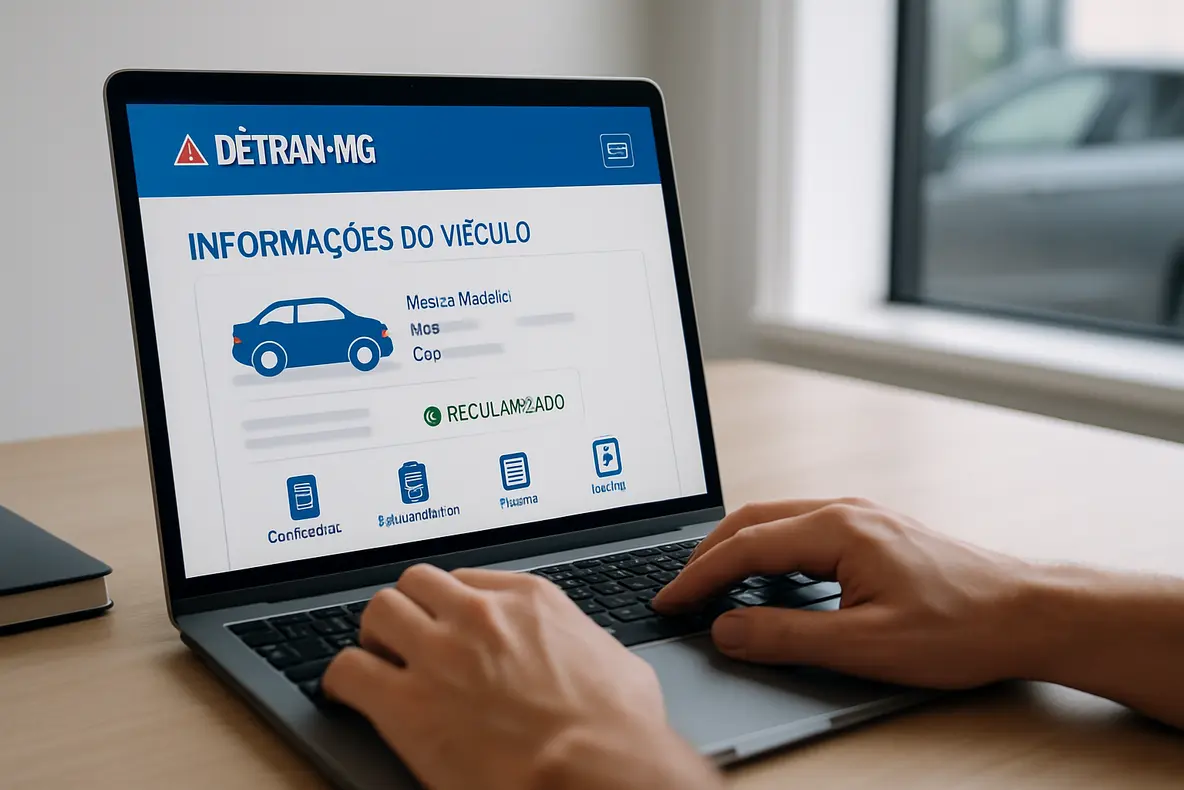 Detran Minas Gerais: Como Consultar Situação do Veículo Online